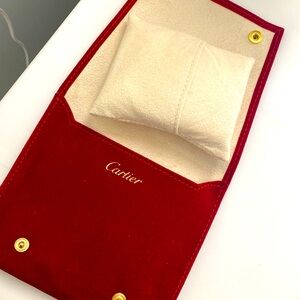 Cartier watch pouch - new - won’t use